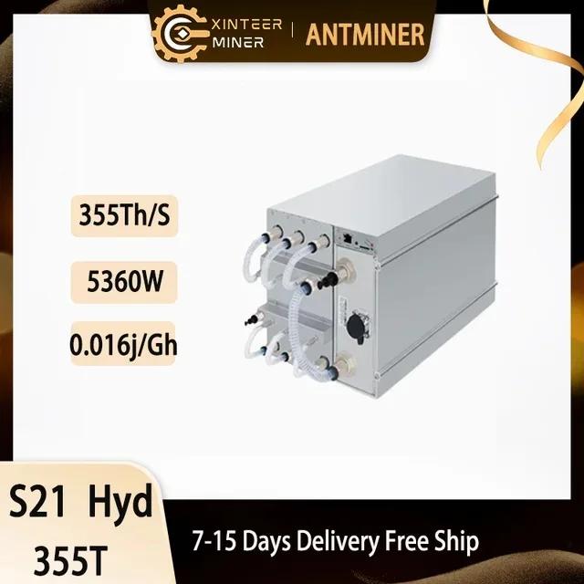 01 Bitmain Antminer,  غ Ϸ S21 Hyd (335Th)